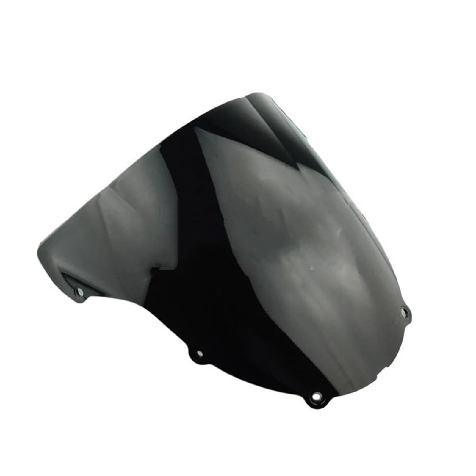 ECLUT Motorrad Windschild Für Kawasaki Für Ninja Für ZX6R 636 2003 2004 Für ZX-6R Für ZX 6R 03 04 Für ZZR 600 Motorrad Windschutzscheibe Deflektoren Schutz Abdeckung Deflector Protector(Color:Zwart) von ECLUT