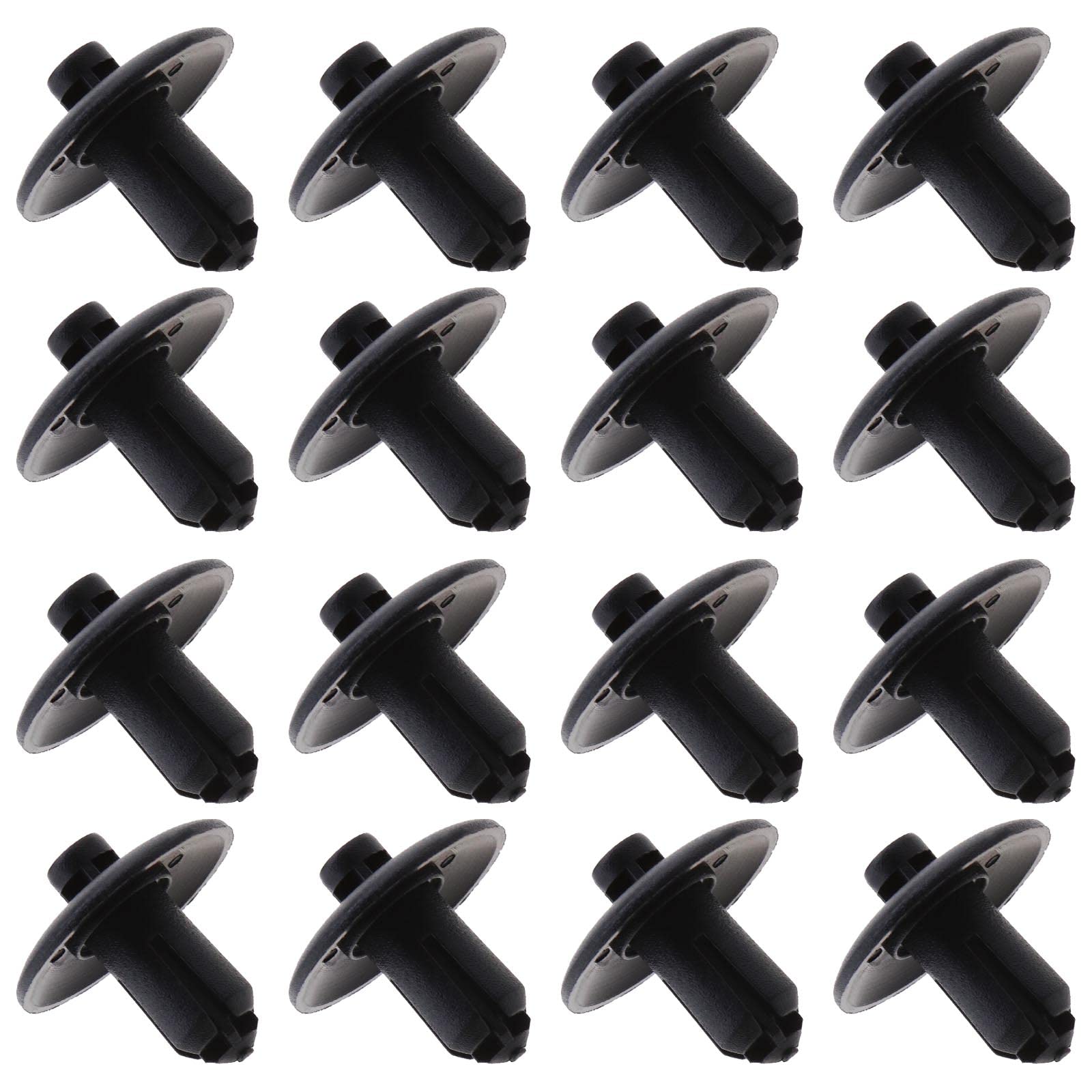 ECSiNG 30 Stück Radlauf Innenverkleidung Clips Auto Stoßstange Halter Verkleidung Karosserie Panel Clips 4D0807300 Kunststoff Kompatibel mit Audi Q3/Q5/Q7/A2/A4/A5/A8/S8/TT Schwarz von ECSiNG