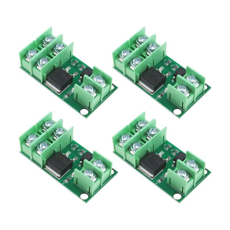 ECSiNG 4 Stück F5305S Elektronischer Schalter Steuerplatine DC-Steuerung DC-Ausgang 5-36V Eingang Gesteuerte Spannung 3V-20V Anwendbar auf Motor Glühbirne Strip DC-Motor Mikro Pumpe von ECSiNG