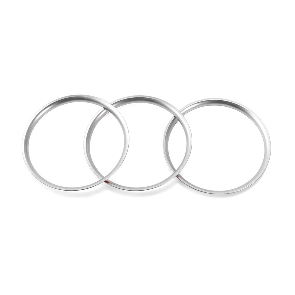 Auto Innenraum Formen Zierleiste Auto Klimaanlage AC Vent Outlet Ring Trim Für Mazda MX-5 MX5 Für Mazda 2 CX-3 CX3 RF ND(Silver) von ECVHIPKLG