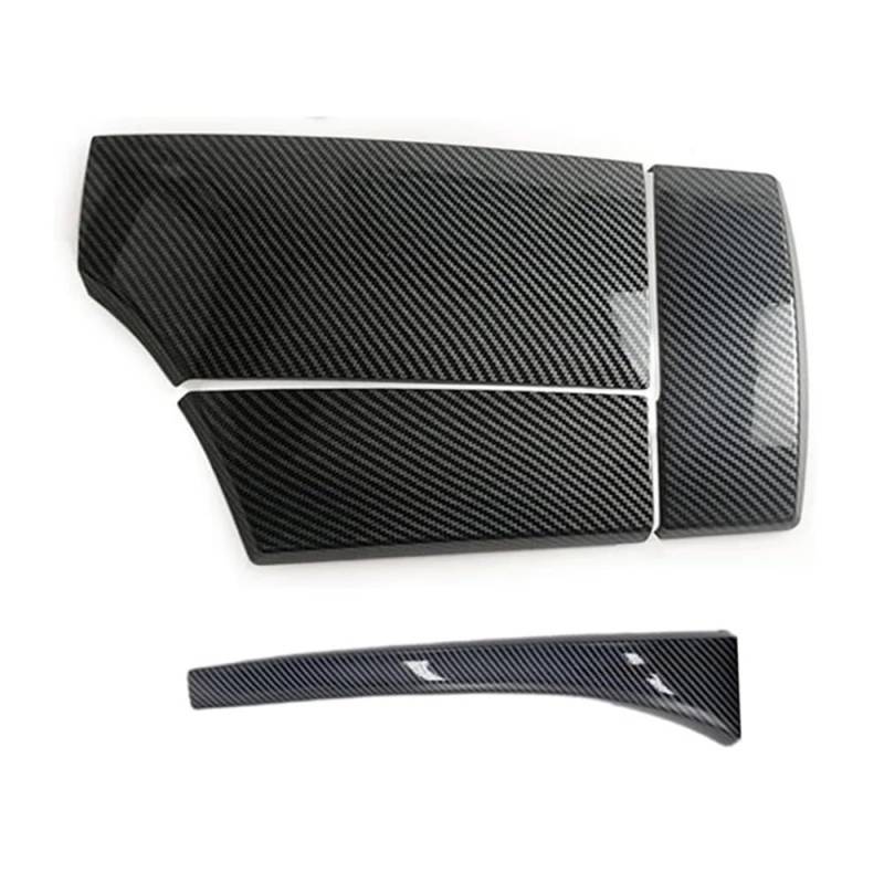 Auto Innenraum Formen Zierleiste LHD Auto Innen Mittelkonsole Armlehne Box Abdeckung/Seite Streifen Trim Für 5 Series E60 E61 2004 2005 2006 2007 2008 2009 2010(Type 3) von ECVHIPKLG