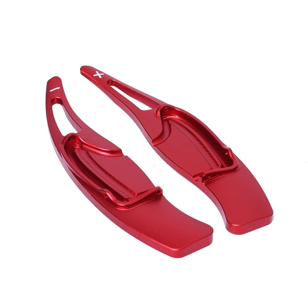 ECVHIPKLG Auto Lenkrad Schaltwippen Aluminium-Lenkradschaltpaddel-Schaltverlängerung Für CR-V 2016 2017 Civic 2012 2013 2014(Red) von ECVHIPKLG