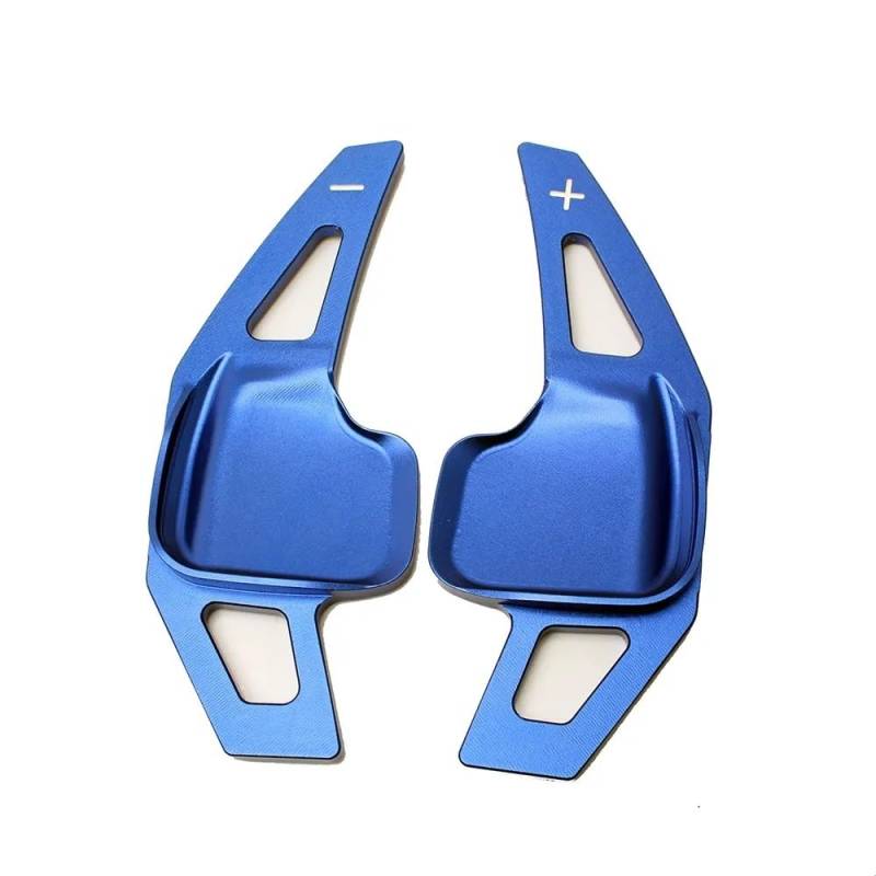 ECVHIPKLG Auto Lenkrad Schaltwippen Für B&MW 1 2 3 4 5 6 7 X1 X2 X4 X5 X6 I8 F10 F30 F18 2 Stücke Aluminium Auto Lenkrad Paddle Shifter Schalthebel Verlängerung(Blue) von ECVHIPKLG