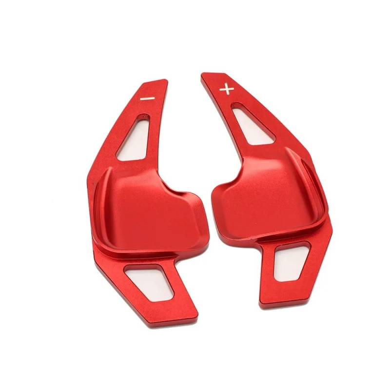 ECVHIPKLG Auto Lenkrad Schaltwippen Für B&MW 1 2 3 4 5 6 7 X1 X2 X4 X5 X6 I8 F10 F30 F18 2 Stücke Aluminium Auto Lenkrad Paddle Shifter Schalthebel Verlängerung(Red) von ECVHIPKLG