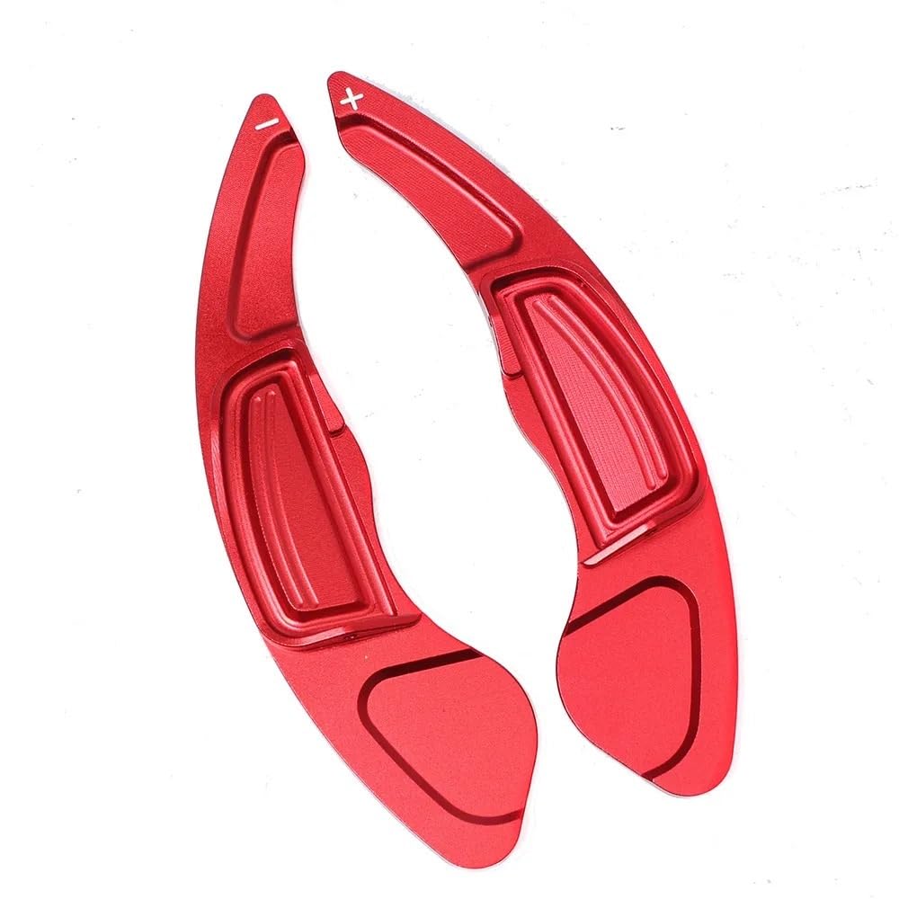 ECVHIPKLG Auto Lenkrad Schaltwippen Lenkrad Paddle Shift Verlängern Auto Verlängerung Shifter Aluminium Für Für Stadt Für Civic Gen 8 Fit CR-V Auto Auto Styling(Red) von ECVHIPKLG