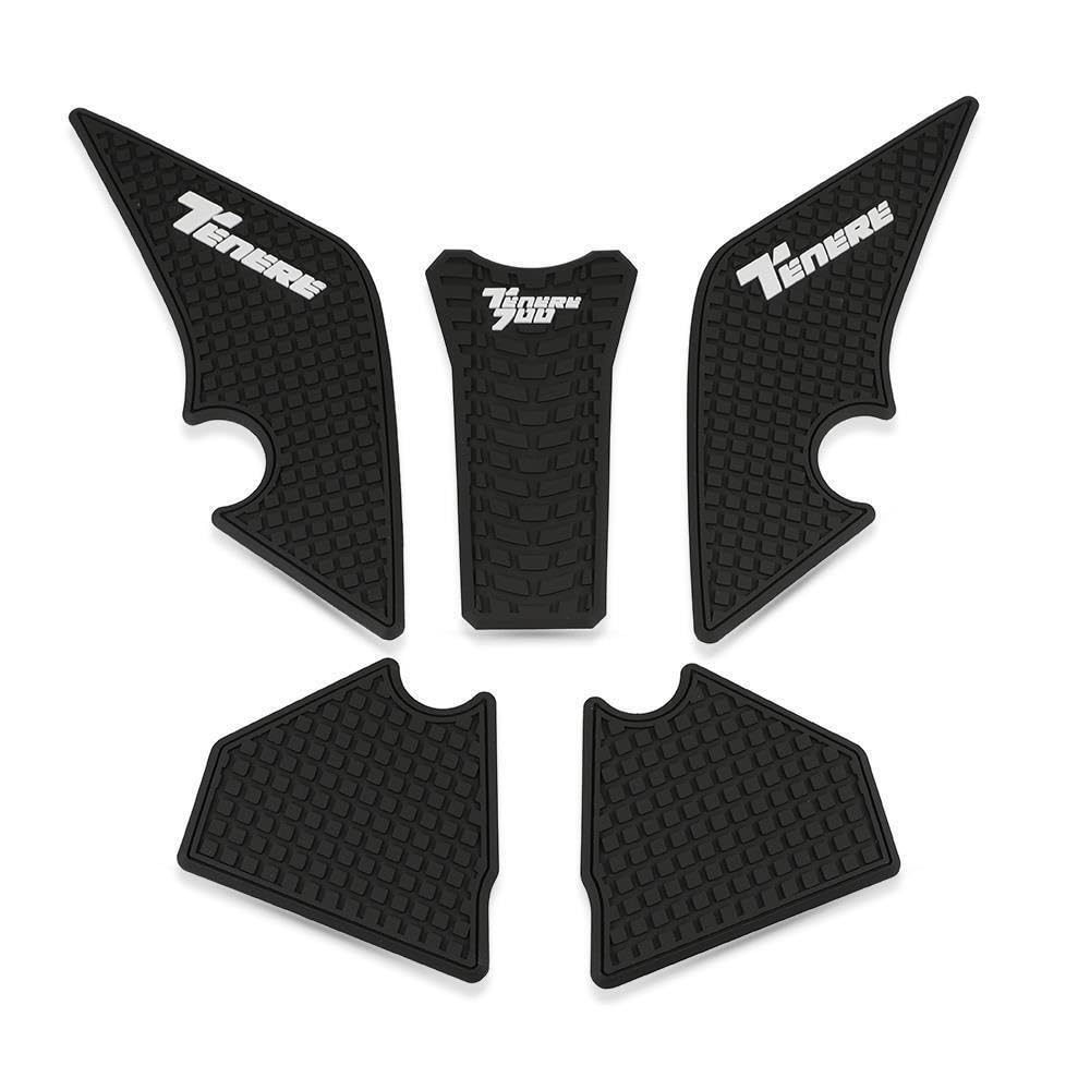 ECVHIPKLG Motorrad-Tankaufkleber Für Y&AMAHA TENERE 700 Tenere700 XTZ 700 2019 2020 Motorrad Nicht-Slip Seite wasserdichte Pad Gummi Tank Aufkleber Zubehör(11) von ECVHIPKLG