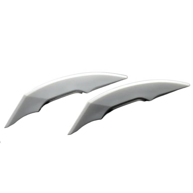 ECVHIPKLG Motorrad Winglet 1 Paar Motorrad-Luftstrom-Festflügel-Frontverkleidung, Aerodynamische Lippenabdeckung, Seitenspoiler, Winglet-Körperdekoration, Schutzaufkleber(13) von ECVHIPKLG