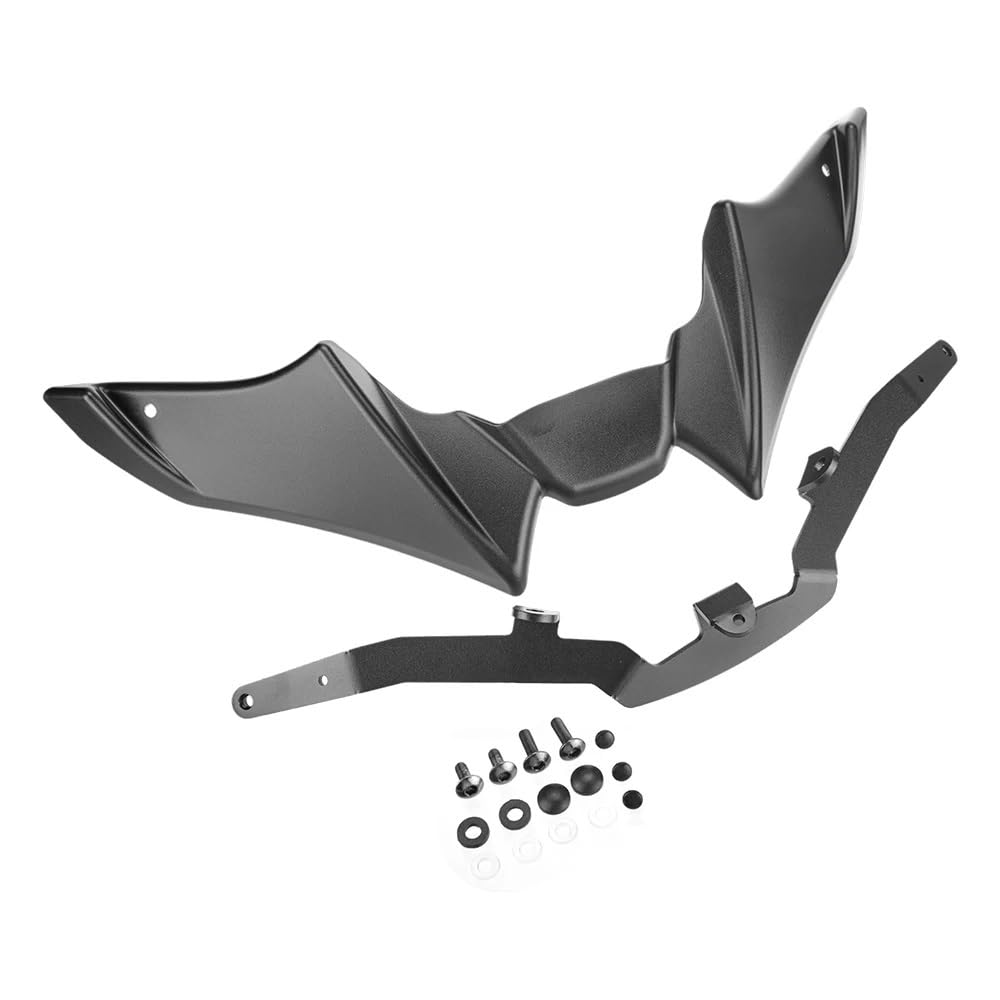 ECVHIPKLG Motorrad Winglet Frontspoiler Winglet Für Y&AMAHA MT09 SP 2021 2022 2023 Motorrad Sport Abtrieb Nackt Spoiler Aerodynamische Flügel Deflektor(4) von ECVHIPKLG