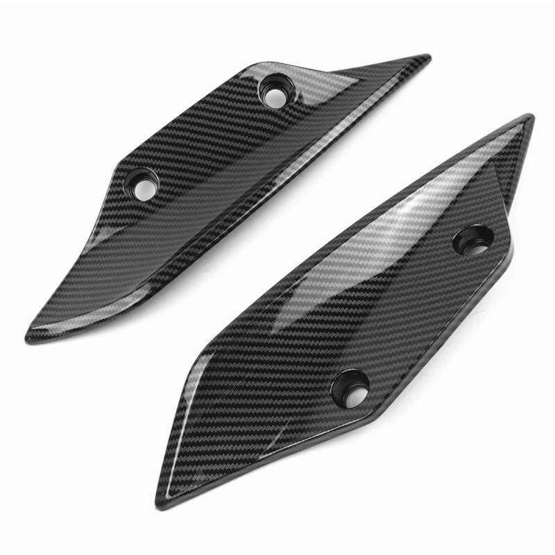 ECVHIPKLG Motorrad Winglet Für B&MW S1000RR 2009-2014 Motorrad Frontverkleidung Panel Abdeckung Flügel Aerodynamische Winglets Carbon S1000RR 2010 2011 2012 2013(2) von ECVHIPKLG