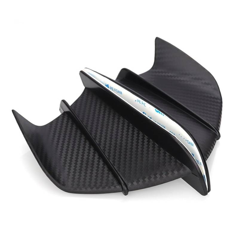 ECVHIPKLG Motorrad Winglet Motorrad Winglet Aerodynamischer Flügelsatz Spoiler Für Suzuki GS500 GS500E GS500F SV1000 Samurai GN125(3) von ECVHIPKLG