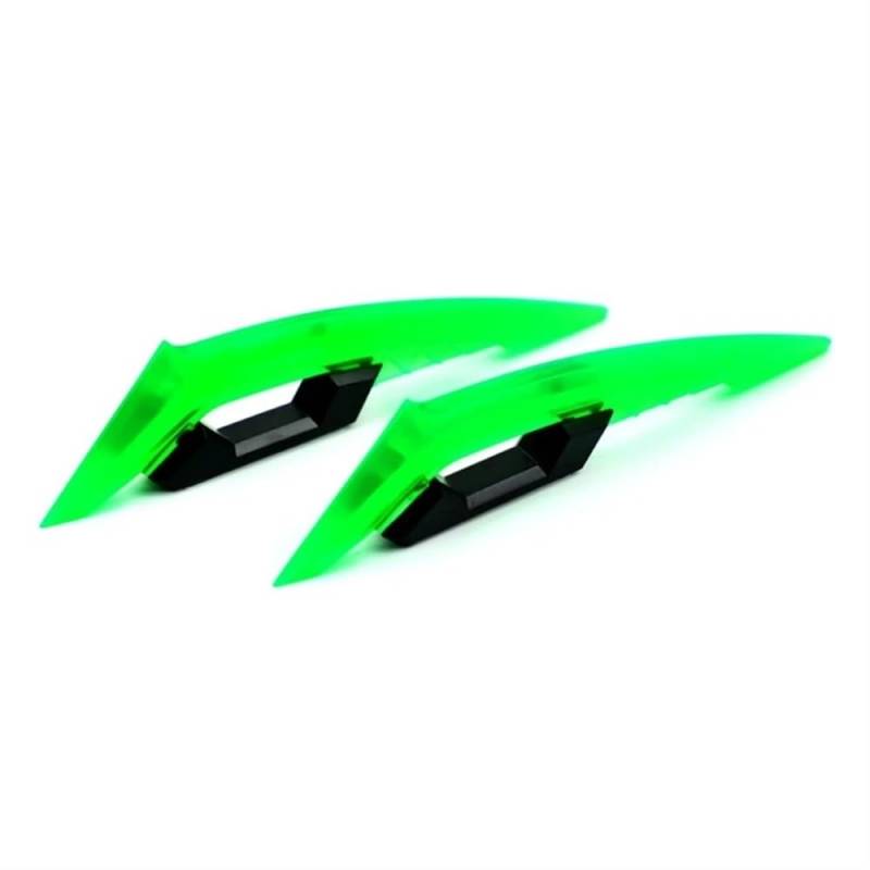 ECVHIPKLG Motorrad Winglet Motorrad-Winglets, Motorrad-Vorderseitenspoiler, Aerodynamischer Flügelsatz, Motorrad-Fester Windflügel(3) von ECVHIPKLG