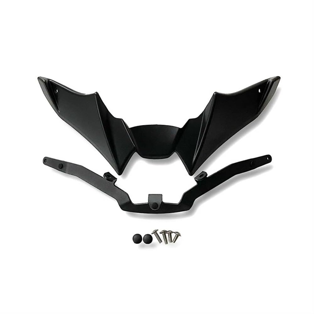 ECVHIPKLG Motorrad Winglet Motorradteile Nackter Frontspoiler Winglet Aerodynamischer Flügelsatz Spoiler Passend Für Y&AMAHA MT 09 MT-09 SP 2021 2022 2023(3) von ECVHIPKLG