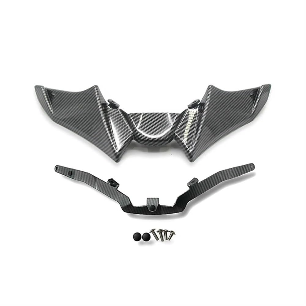 ECVHIPKLG Motorrad Winglet Motorradteile Nackter Frontspoiler Winglet Aerodynamischer Flügelsatz Spoiler Passend Für Y&AMAHA MT 09 MT-09 SP 2021 2022 2023(6) von ECVHIPKLG