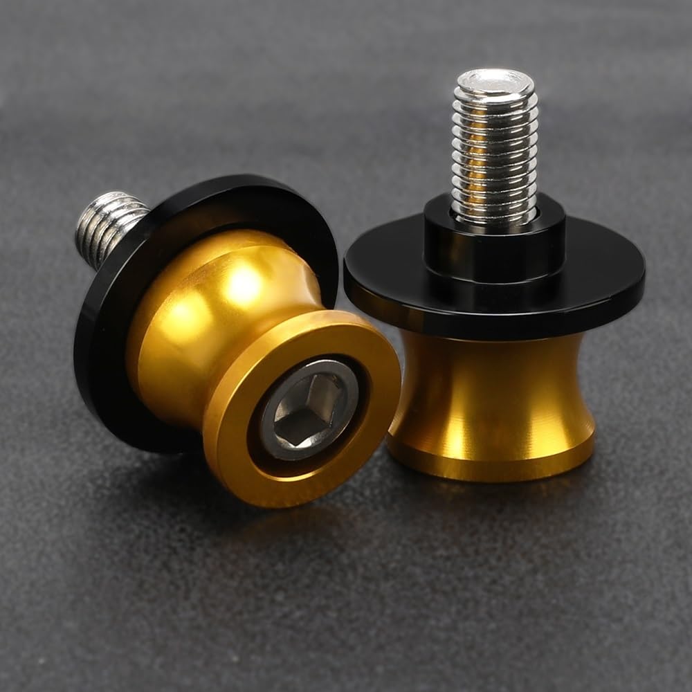 ECVHIPKLG Schwingenadapter Ständer 6 MM Motorrad Zubehör Schwinge Spulen Slider Stand Schrauben FÜR Y&AMAHA TDM850 TDM900 1991-2023 1992 1993 1994(6mm 7) von ECVHIPKLG