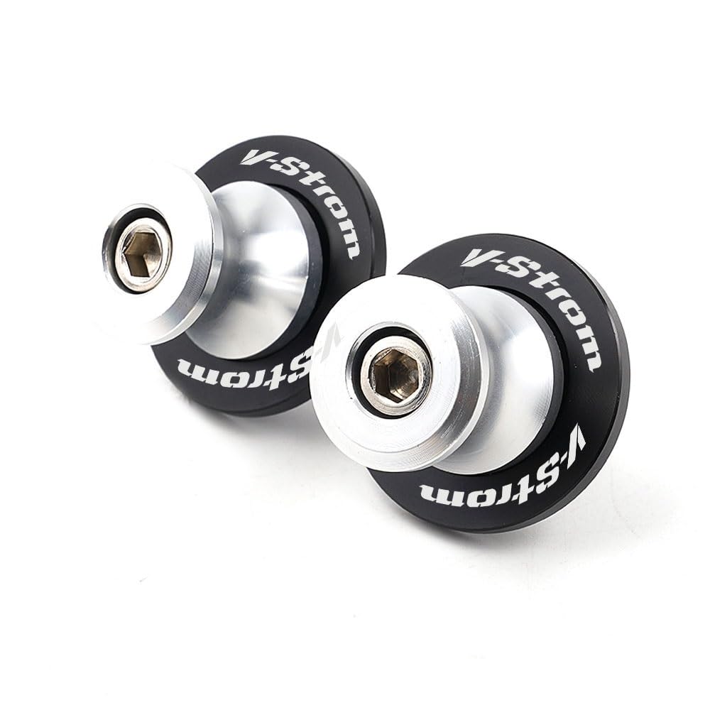 ECVHIPKLG Schwingenadapter Ständer Motorrad Schwinge Spulen Slider 8MM Ständer Schrauben Schutz Für Suzuki V-Strom 650 DL 250 650 1000 1050 Alle Jahr(8mm 7) von ECVHIPKLG