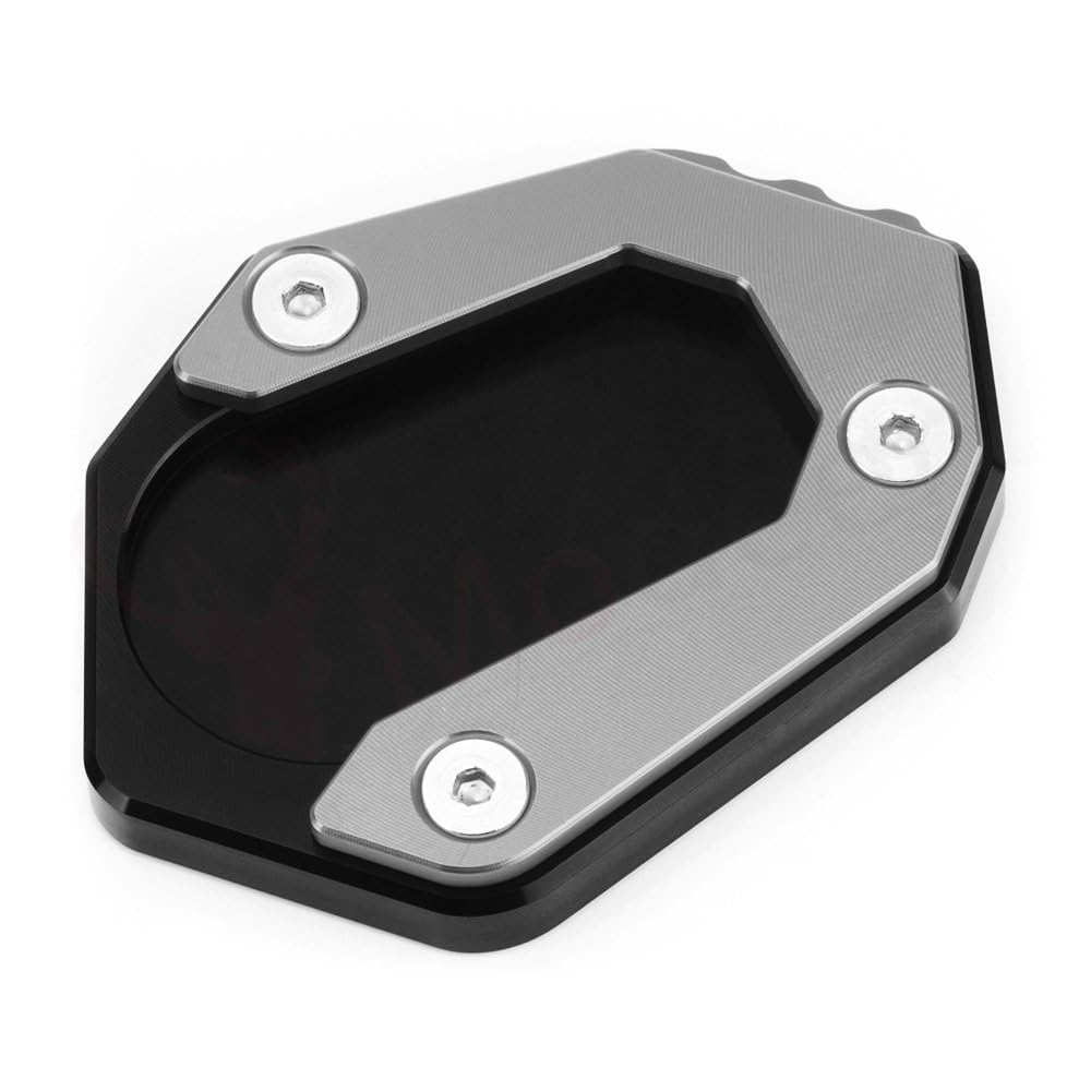 ECVHIPKLG Stand Pad Extension Für B&MW F 850 ​​GS F850GS ADV F750GS F850 GS F 750 GS 2018-2022 Motorrad Ständer Fuß Seite Stehen Vergrößern Verlängerung Platte Pad(NO Logo-4) von ECVHIPKLG