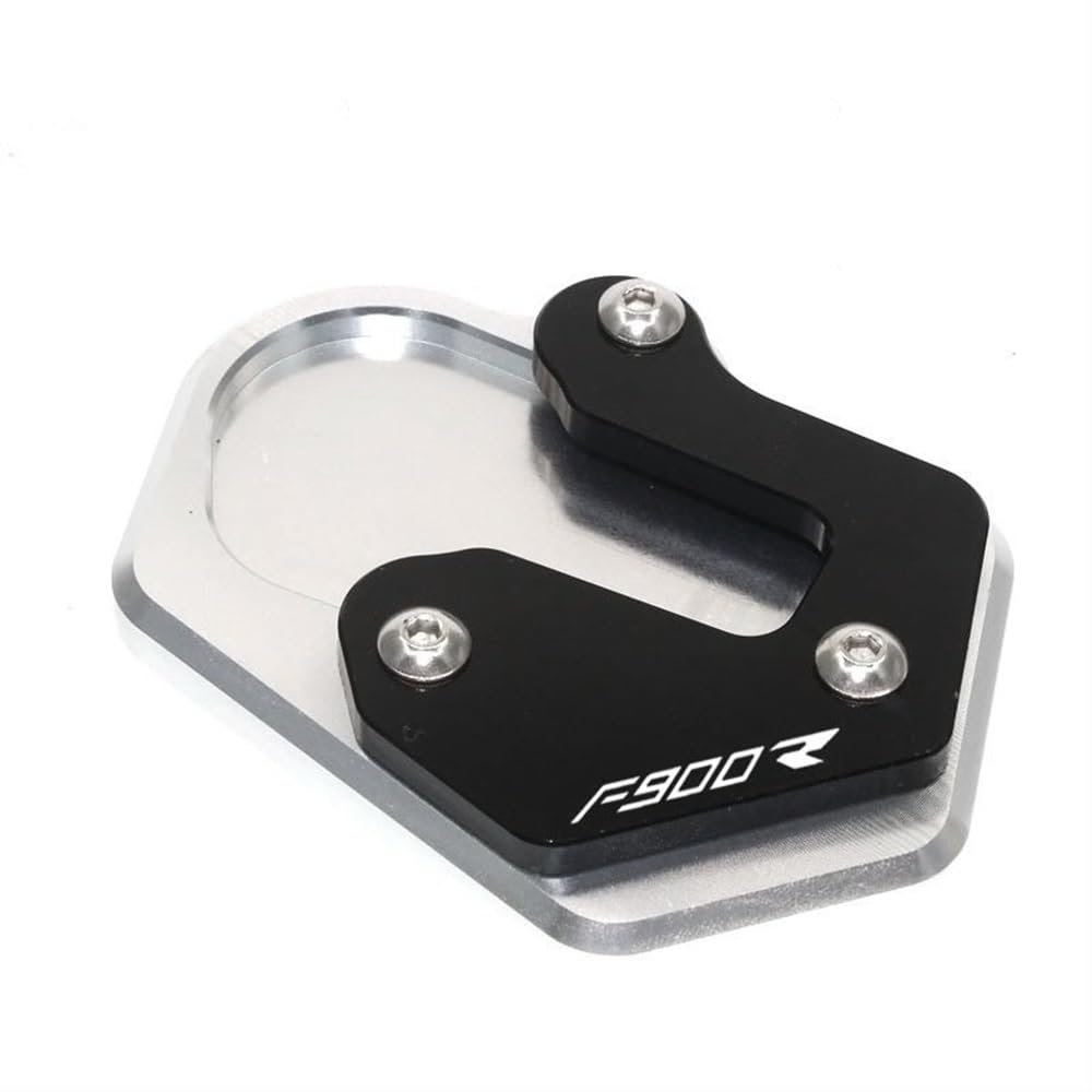 ECVHIPKLG Stand Pad Extension Für B&MW F900R F900 F900XR F 900 X XR 2020 Motorrad Zubehör Ständer Fuß Seite Stehen Verlängerung Pad Unterstützung Platte(F900R Siver) von ECVHIPKLG