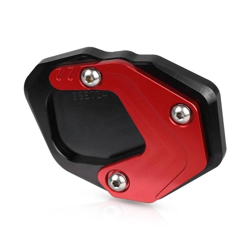 ECVHIPKLG Stand Pad Extension Für B&MW G310GS G 310 GS 2019 2020 2021 2022 2023 Motorrad Zubehör Ständer Fuß Seite Stehen Verlängerung Pad unterstützung Platte(4) von ECVHIPKLG