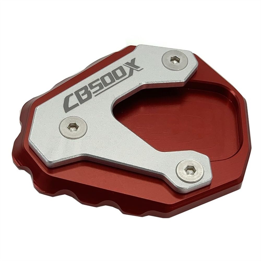 ECVHIPKLG Stand Pad Extension Für H&ONDA CB500X 2019 2020 2021 CB 500X CB500 X Motorrad Ständer Fuß Seite Stehen Verlängerung Pad Unterstützung Platte Vergrößern(25) von ECVHIPKLG