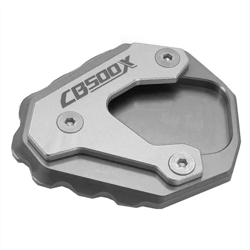 ECVHIPKLG Stand Pad Extension Für H&ONDA CB500X 2019 2020 2021 CB 500X CB500 X Motorrad Ständer Fuß Seite Stehen Verlängerung Pad Unterstützung Platte Vergrößern(27) von ECVHIPKLG