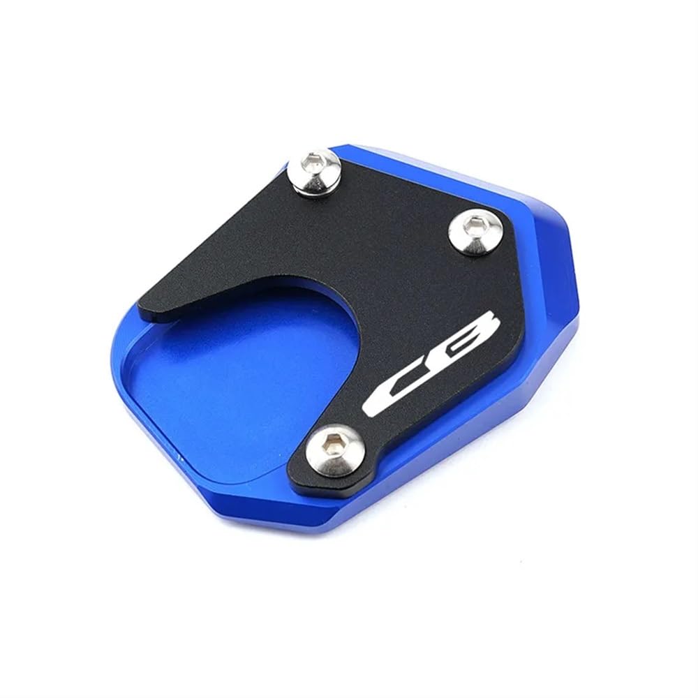 ECVHIPKLG Stand Pad Extension Für H&ONDA CB500X CB650R CB500F CB125R CB300R CB400X CBR650R Motorrad Ständer Fuß Pad Seite Stehen Verlängerung CB 500X 650R(4) von ECVHIPKLG