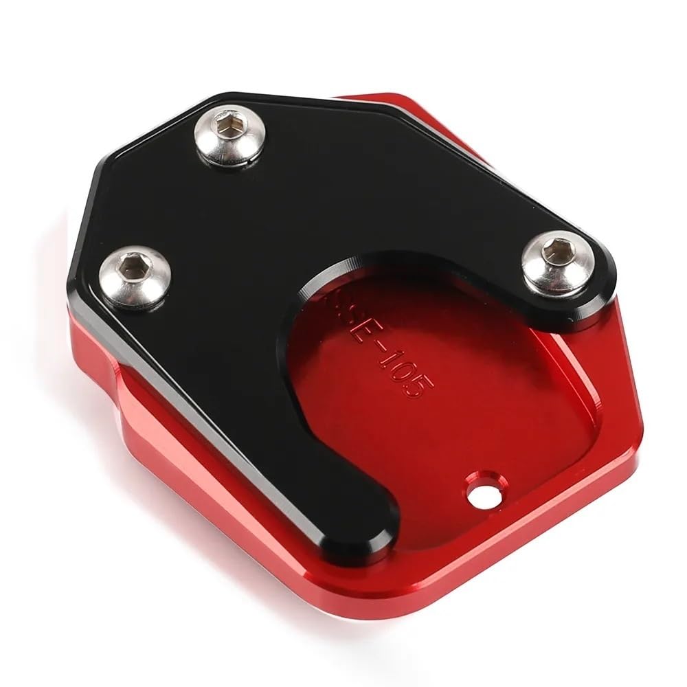 ECVHIPKLG Stand Pad Extension Für H&ONDA NC700D Integra 2012 2013 2014 2015 Motorrad Ständer Fuß Seite Stehen Verlängerung Pad Unterstützung Platte Vergrößern Stehen(8) von ECVHIPKLG