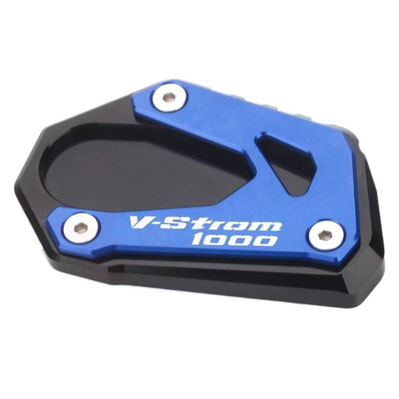 ECVHIPKLG Stand Pad Extension Für Suzuki V-Strom 1000 VSTROM 1000/XT DL1000 DL 1000 2014-2021 Motorrad Kickstand Fuß Seite Stehen Verlängerung Pad Unterstützung Platte(V Strom 1000-2) von ECVHIPKLG