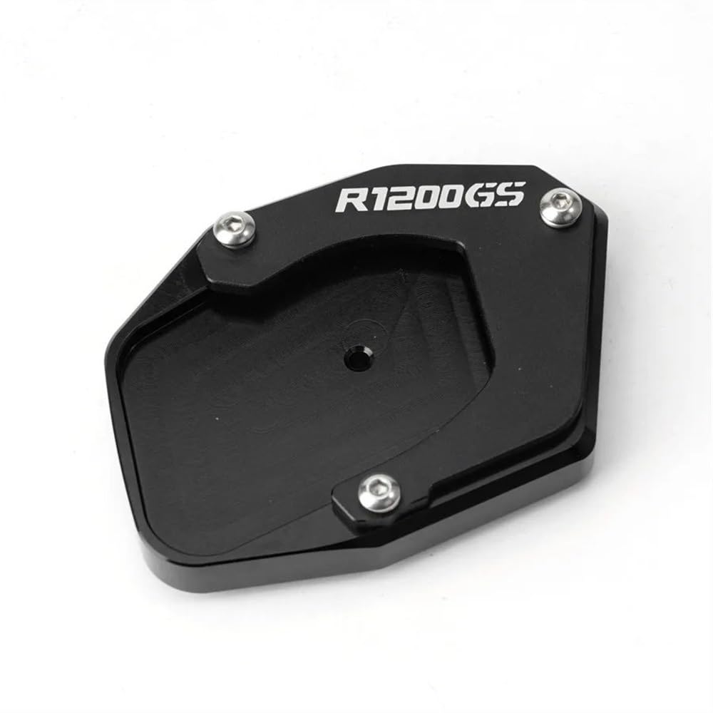 ECVHIPKLG Stand Pad Extension Motorrad Aluminium Seitenständer Ständer Vergrößern Unterstützung Für B&MW R1200gs 2007 R 1200 GS ADV Abenteuer 2008-2011 2012(1) von ECVHIPKLG