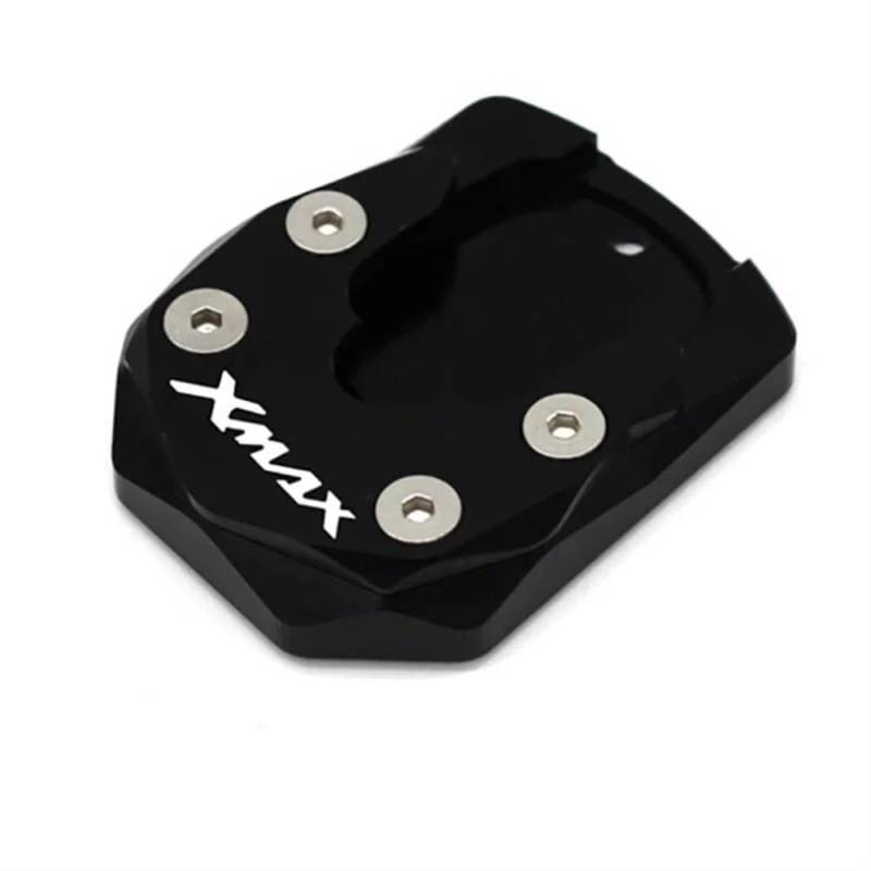 ECVHIPKLG Stand Pad Extension Motorrad CNC Fuß Seite Stehen Vergrößerungs Platte Ständer Verlängerung Pad Für Y&AMAHA Xmax 125 250 300 400 X-MAX X MAX 2017 2018 2019(15) von ECVHIPKLG