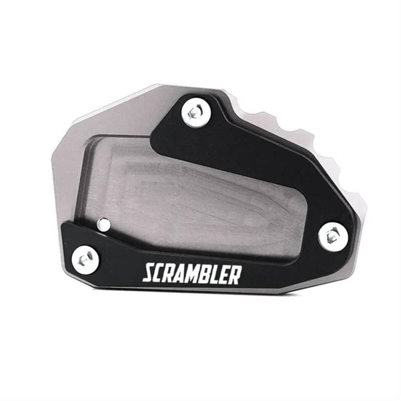 ECVHIPKLG Stand Pad Extension Motorrad Kickstand Seitenständer Verlängerungspad Für D&UCATI 2023 Scrambler Icon Full Throttle Scrambler 1100(4) von ECVHIPKLG