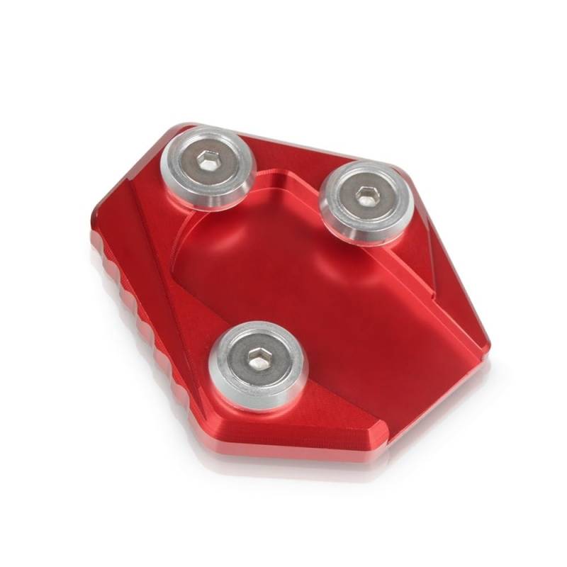 ECVHIPKLG Stand Pad Extension Motorrad Seitenständer Vergrößern Ständer Verlängerungsplatte Pad Für H&ONDA GROM MSX125 MSX 125 2014-2015 Rot Grün Blau(32) von ECVHIPKLG