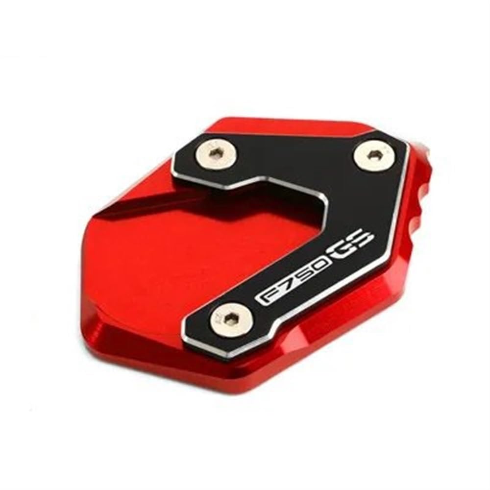 ECVHIPKLG Stand Pad Extension Motorrad Seitenständer Verlängerung Ständer Vergrößern Pad Gs 1250 1200 Typ C Für B&MW F750GS 750 R1200GS LC R1250GS 1250 GSA(F750GS-2) von ECVHIPKLG