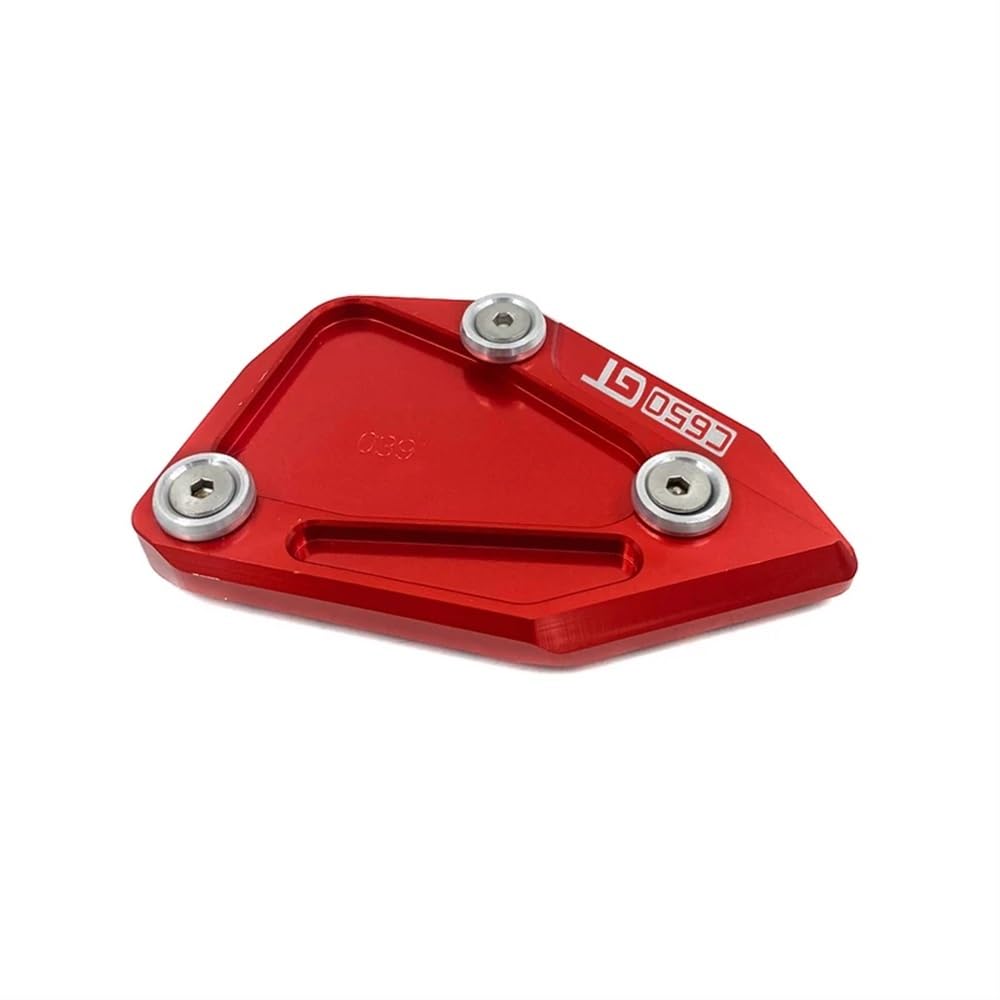 ECVHIPKLG Stand Pad Extension Motorrad-Ständer Für B&MW C600 Sport C650GT C 650 GT 2012 2013 2014 2015 2016 CNC-Motorrad-Seitenständer(C650GT-1) von ECVHIPKLG