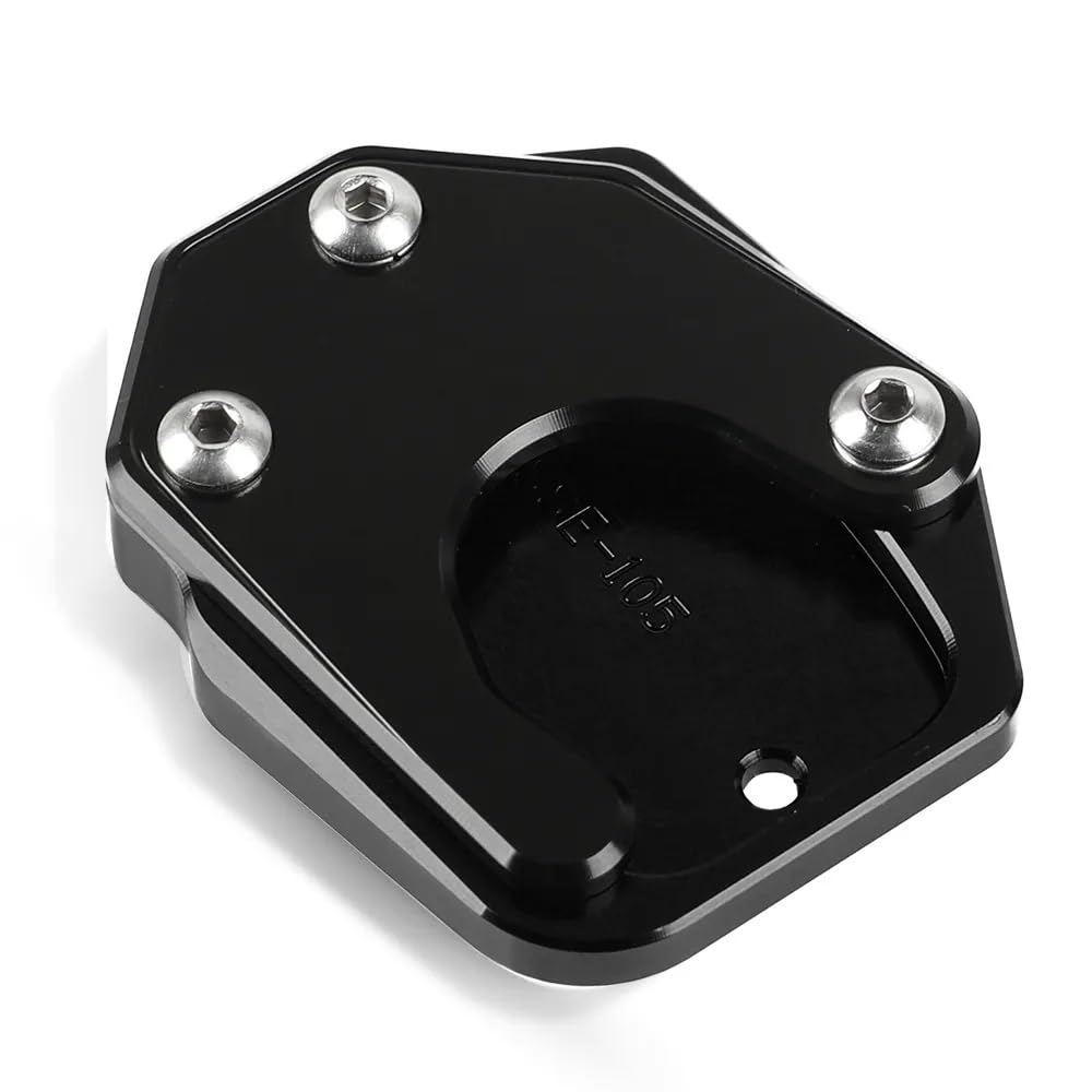 ECVHIPKLG Stand Pad Extension Motorrad Zubehör Ständer Seite Stehen Enlarger Unterstützung Fuß Platte Verlängerung Für H&ONDA CB650F CB 650 F CB650 650F(1) von ECVHIPKLG