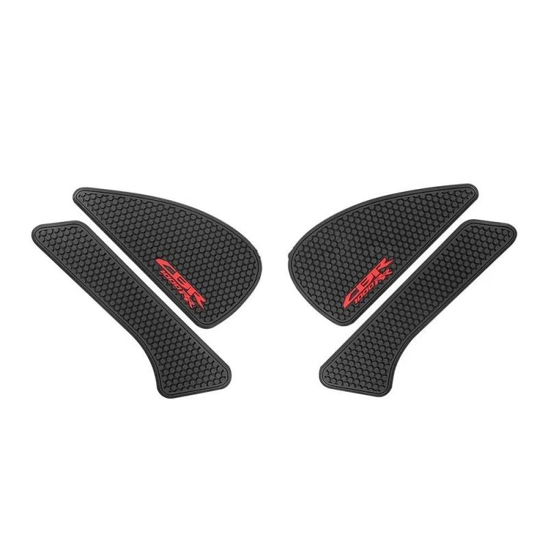 ECVHIPKLG Tankaufkleber Pad Für CBR1000RR-R Fireblade SP 2020 2021 2022- Motorrad Seite Kraftstoff Tank Pad Schutz Aufkleber Knie Grip Traktion Pad(Left and Right) von ECVHIPKLG