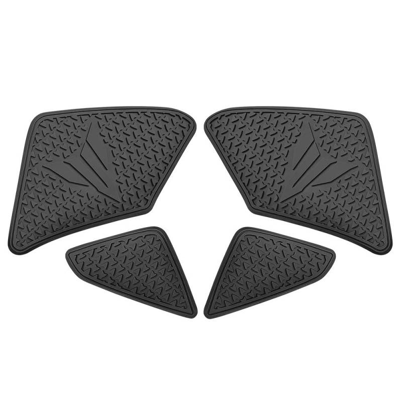 ECVHIPKLG Tankaufkleber Pad Für MT 125 2023-Tank Pad Kraftstoff Tank Pad Anti-Slip Seite Kraftstoff Tank Pad Knie Pad Grip Pad MT125 Motorrad Zubehör von ECVHIPKLG