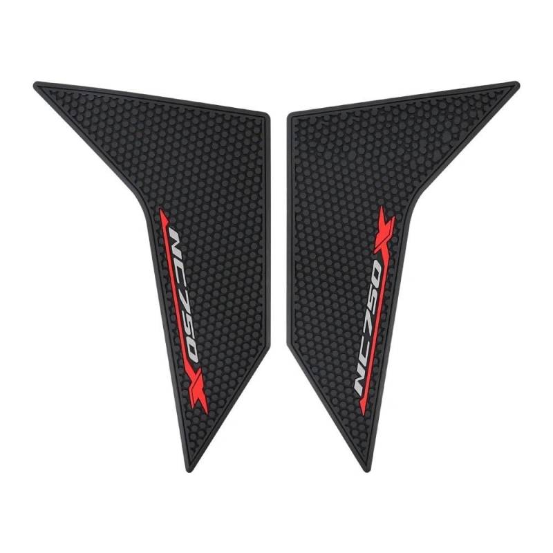 ECVHIPKLG Tankaufkleber Pad Für NC750X NC 750X2021 2022 2023- Motorrad Seite Kraftstoff Tank Pad Tank Pads Schutz Aufkleber Knie Grip Traktion Pad von ECVHIPKLG