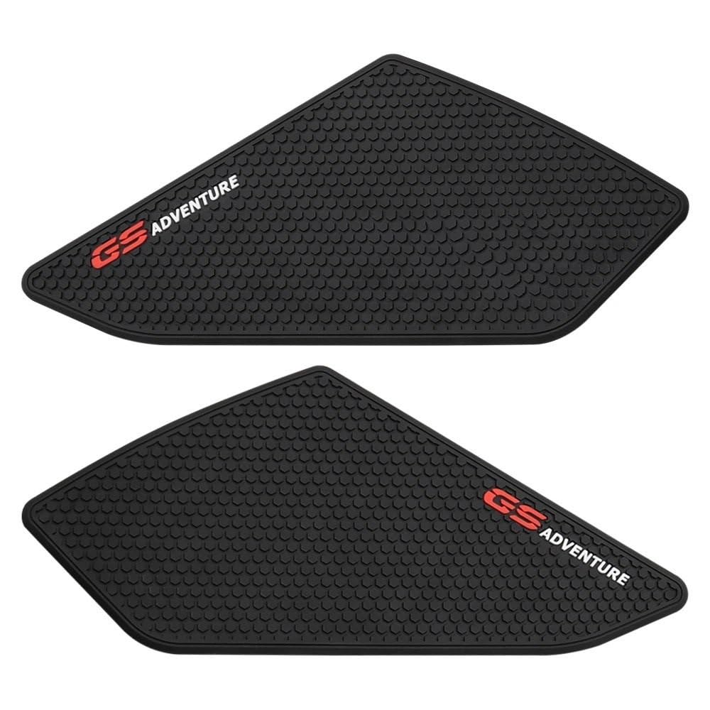 ECVHIPKLG Tankaufkleber Pad Für R1200GS R1250GS R 1200 GS Adventure Motorrad Seite Kraftstoff Tank Pads Schutz Aufkleber Knie Grip Traktion Pad von ECVHIPKLG