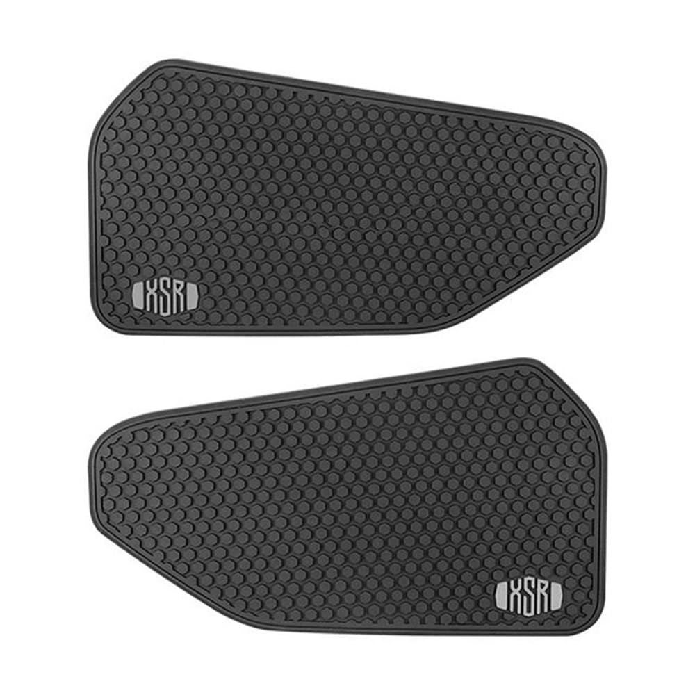 ECVHIPKLG Tankaufkleber Pad Für XSR900 XSR 900 2022- Tank Pad Seite Kraftstoff Tankpads Schutz Aufkleber Knie Grip Traktion Pad Nicht-Slip Schmücken Aufkleber(Left and Right) von ECVHIPKLG