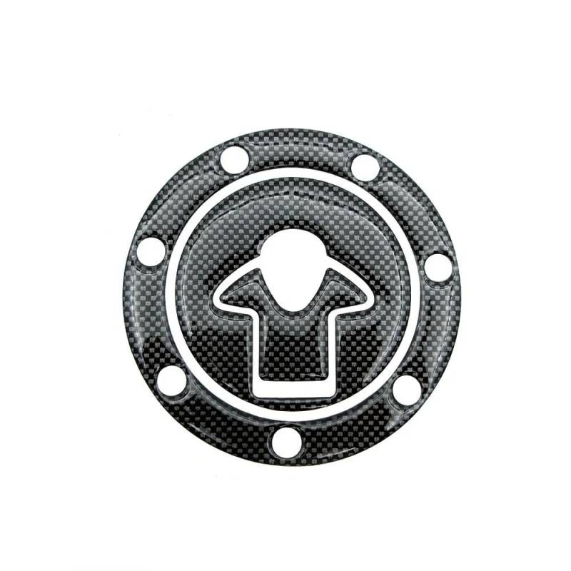 ECVHIPKLG Tankaufkleber Pad Universal Motorrad Für Für Suzuki Für Für Carbon Fuel Gas Öl Kappe Tank Pad Tankpad Schutz Aufkleber(Black 06) von ECVHIPKLG