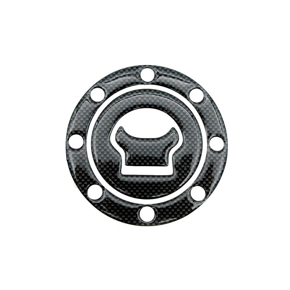 ECVHIPKLG Tankaufkleber Pad Universal Motorrad Für Für Suzuki Für Für Carbon Fuel Gas Öl Kappe Tank Pad Tankpad Schutz Aufkleber(Black 08) von ECVHIPKLG