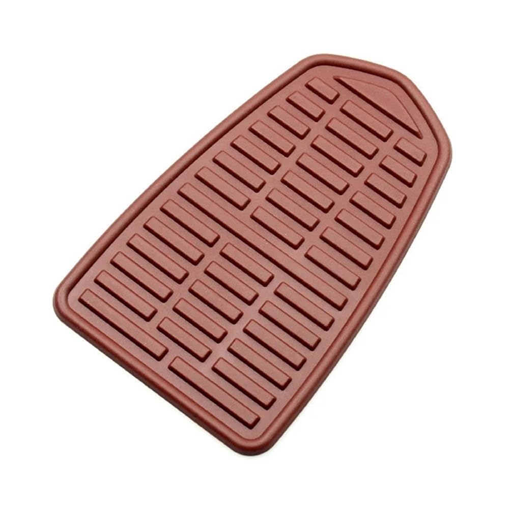 ECVHIPKLG Tankaufkleber Pad Universal Motorrad Gas Kraftstoff Tank Gummi Aufkleber Schutz Knie Tank Pad Aufkleber(Brown) von ECVHIPKLG