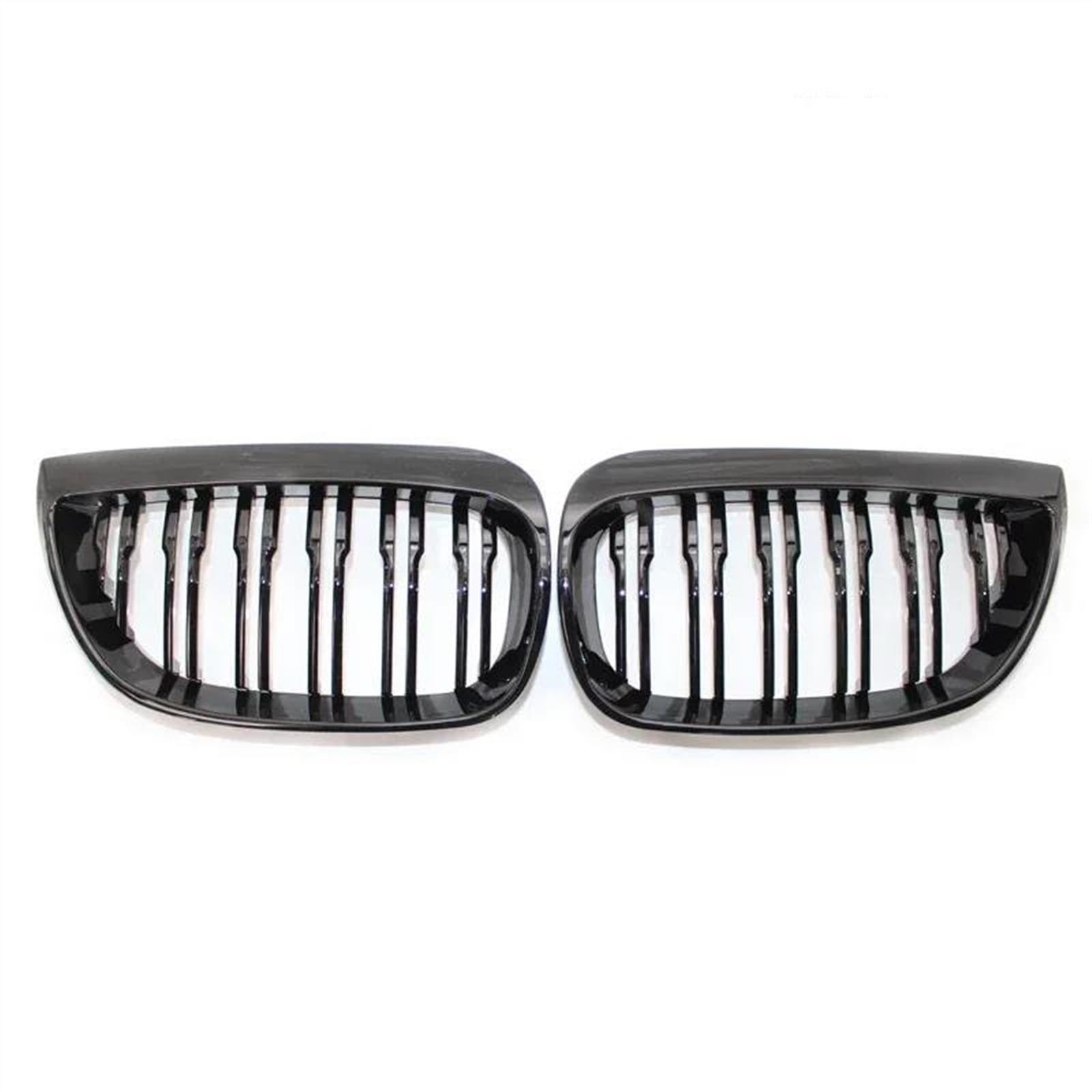 Auto Frontgrill Für B&MW E81 E87 120d 120i 130i 2004-2006 Autogrill Frontniere Renngrill Glänzende Schwarze Grillgitter Frontstoßstangen-Kühlergrill von ECZDDEFS