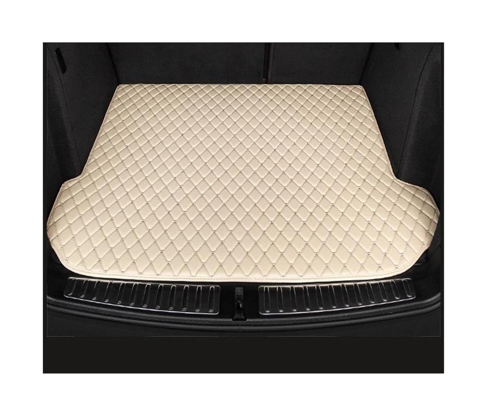 Kofferraummatten Für Mazda CX-5 CX5 CX 5 2013 2014 2015 2016 Kofferraummatten Laderaumwanne Autoteppiche Innenausstattung Schutzzubehör Kofferraum Schutzmatte(Beige) von ECZDDEFS