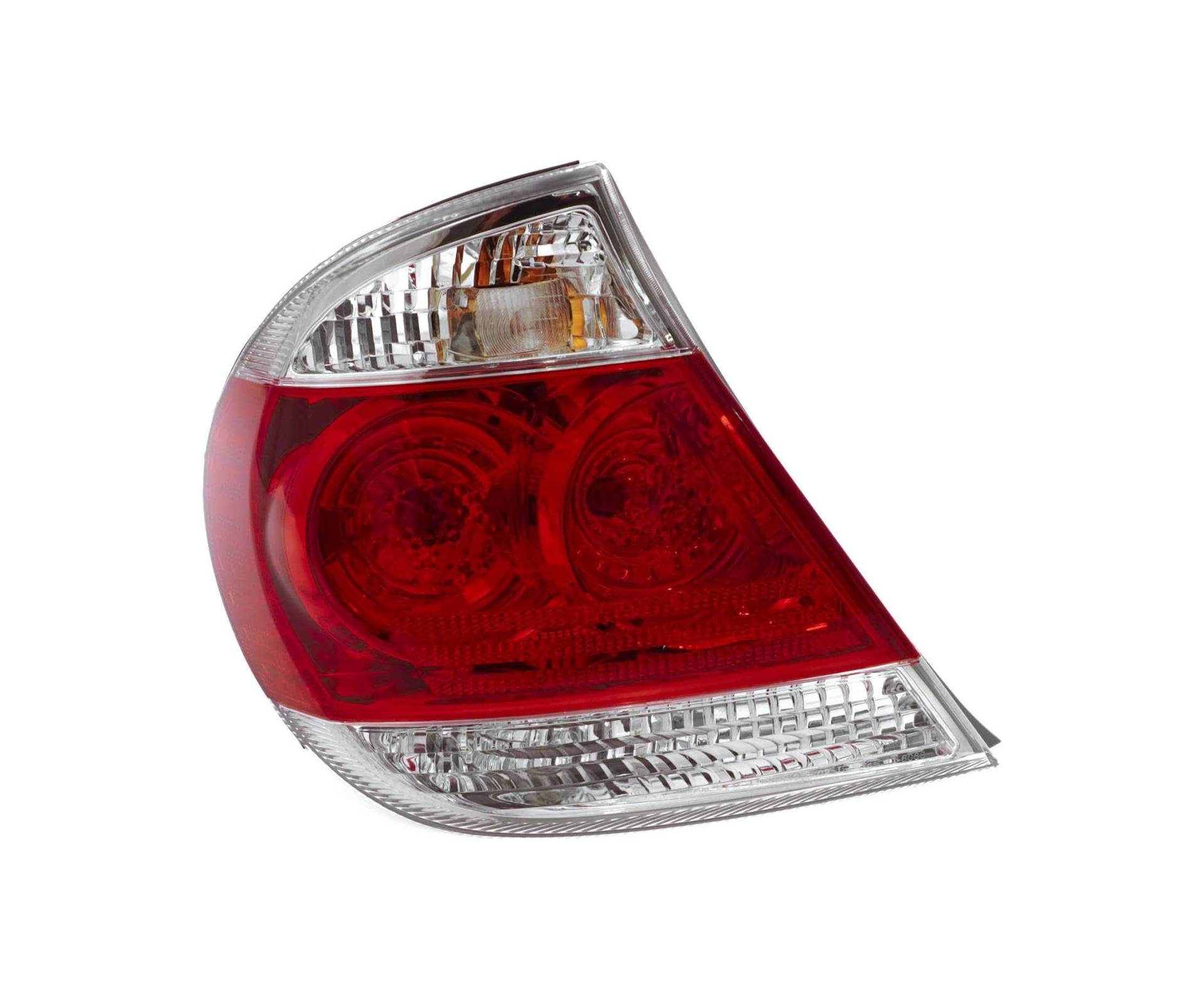 EDA PREMIUM auto Rücklicht, Lampe Links Chrom 8156006220 passend für TOYOTA CAMRY 35 2005-2007, USA, mit Glühbirnen, Chrom, SAE (USA TYPE) von EDA PREMIUM