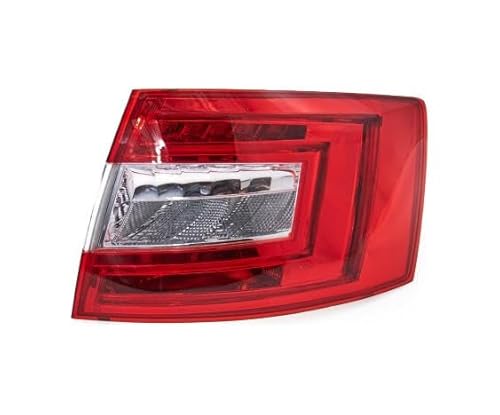 EDA PREMIUM auto Rücklicht, Lampe Rechts 5E5945112 passend für SKODA OCTAVIA 2013-2017 LIMOUSINE, Halogen, ohne E-Prüfzeichen von EDA PREMIUM