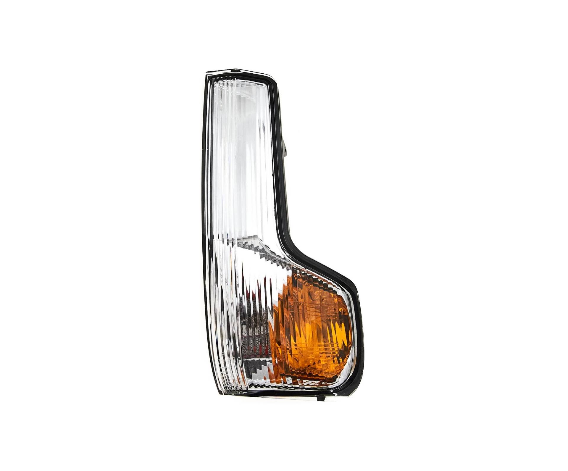 EDA PREMIUM auto Spiegel, Blinker, Seitenblinker, Leuchte Rechts Milchweiß, Gelb 5801823334 passend für IVECO DAILY 2014-, ohne Lampenträger, Spiegel mit kurzem Arm von EDA PREMIUM