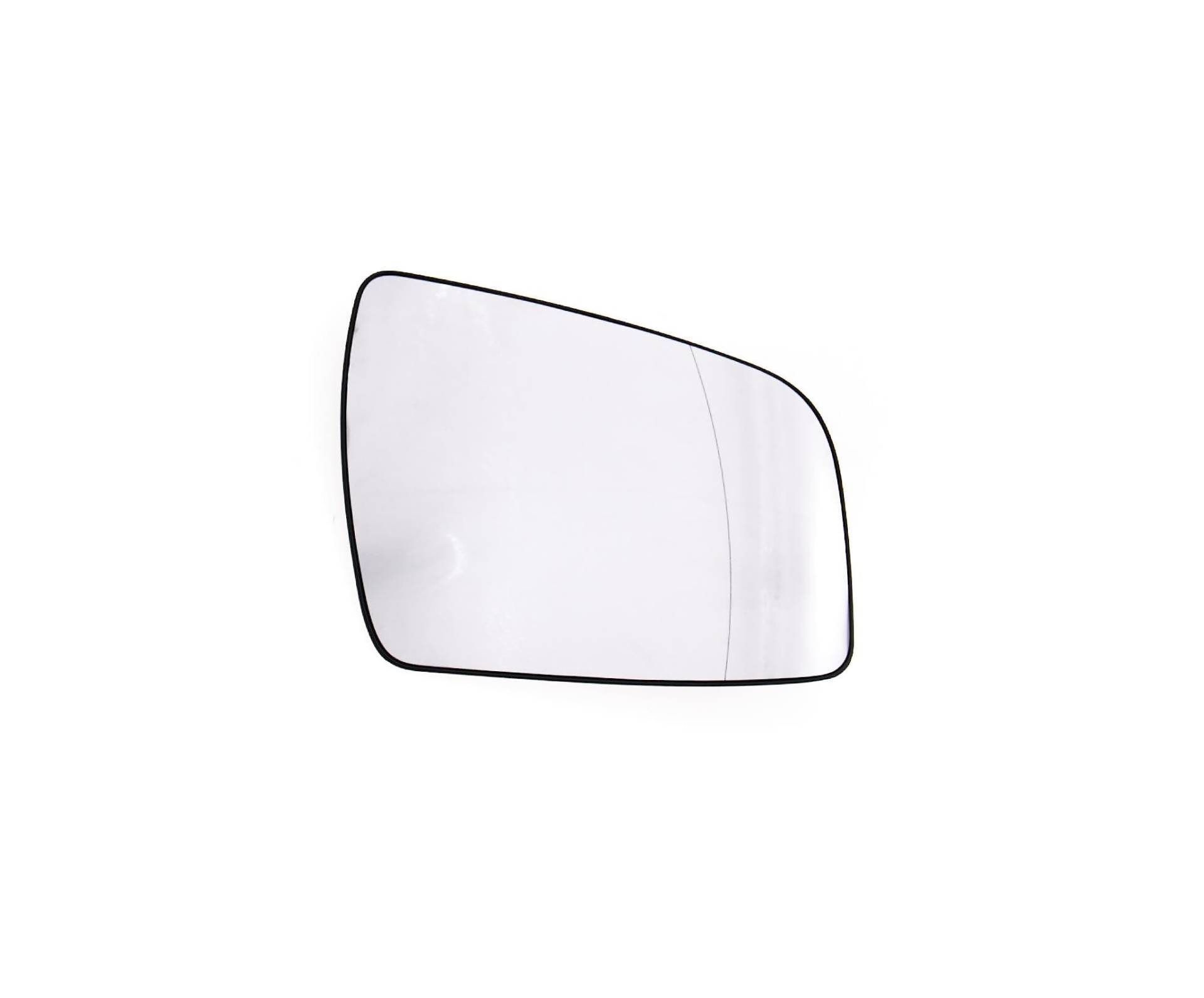 EDA PREMIUM auto Spiegelglas mit Pad Rechts 1428378 passend für OPEL ZAFIRA B 2009-2011, (09-11), beheizt, Chromglas, CONVEX von EDA PREMIUM