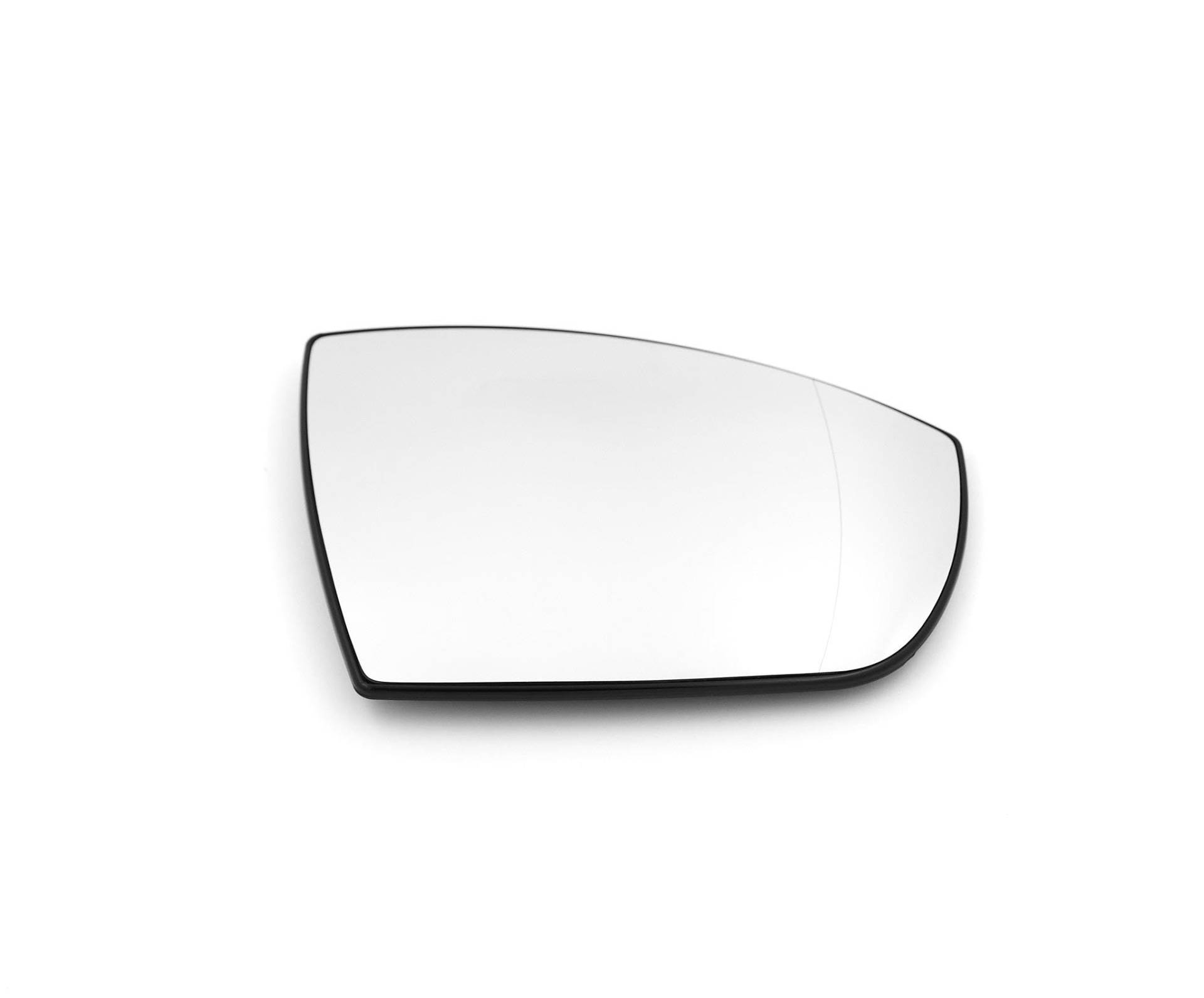 EDA PREMIUM auto Spiegelglas mit Pad Rechts 1736151 passend für FORD KUGA 2008-2012, beheizt, Chromglas, CONVEX von EDA PREMIUM