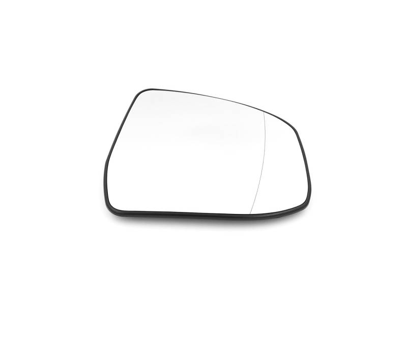 EDA PREMIUM auto Spiegelglas mit Pad Rechts 7S7117K740BA passend für FORD MONDEO BA7 2007-2010, beheizt, ASPHERISCH von EDA PREMIUM